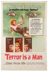 [MOVIE POSTER]. Eight B-Horror Film Posters Featuring Eyeba...