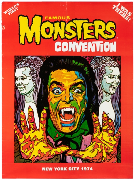 Group of Three Monster-Related Posters and a Pressbook. [V....