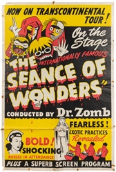 [SPOOK SHOW]. DR. ZOMB (Ormond McGill). Séance of Wonders C...