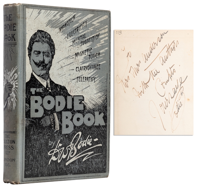 BODIE, Walford (1869 – 1939). The Bodie Book. London: Print...