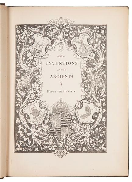 HERO OF ALEXANDRIA (translated and edited by Bennet Woodcro...