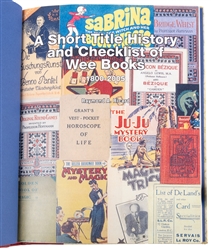 RICARD, Raymond. A Short Title History and Checklist of Wee...