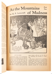 [H.P. LOVECRAFT]. Astounding Stories Jan–June 1936 Bound Vo...