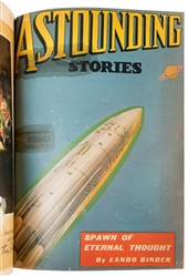 [H.P. LOVECRAFT]. Astounding Stories Jan–June 1936 Bound Vo...