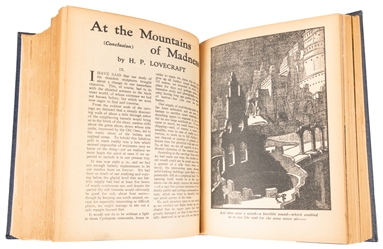 [H.P. LOVECRAFT]. Astounding Stories Jan–June 1936 Bound Vo...