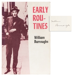 BURROUGHS, WIlliam S. (American, 1914–1997). Early Routines...