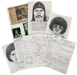 [CRIME]. Collection of Forensic Artist Facial Composite Ske...