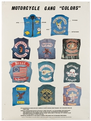 Motorcycle Gang “Colors". The Middle Atlantic-Great Lakes O...