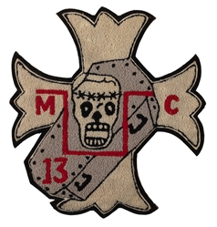 [MOTORCYCLE CLUB]. Motorcycle Club Patch / 13. 1960s/70s. M...