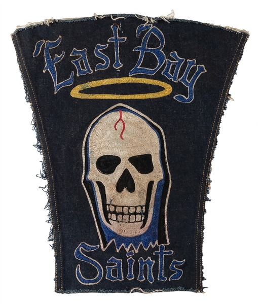 [MOTORCYCLE CLUB]. Motorcycle Club Patch / East Bay Saints....