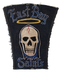 [MOTORCYCLE CLUB]. Motorcycle Club Patch / East Bay Saints....