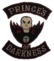 [MOTORCYCLE CLUB]. Motorcycle Club Patch / Princes of Dark...