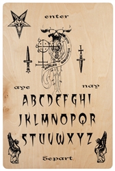 [OUIJA BOARDS]. Official Danzig Supernatural Board. Los Ang...