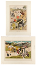  [AUTOMOBILES]. FAURE, Lucien and MEUNIER, Georges. Pair of ...