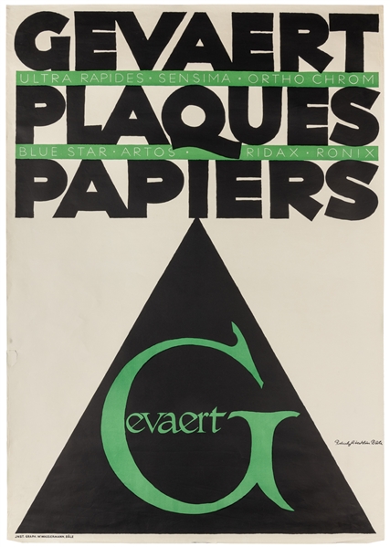  BÂLE, Robert. Gevaert Plaques Papiers. [Switzerland]: Wasse...