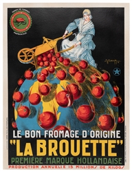  Le Bon Fromage D'Origine / La Brouette. 1926. Paris: Astar....