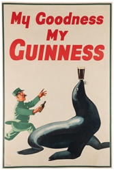  GILROY, John (1898 – 1985). My Goodness / My Guinness. Lond...