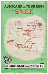  [TRAVEL]. Group of 3 assorted travel posters. Includes: Qan...