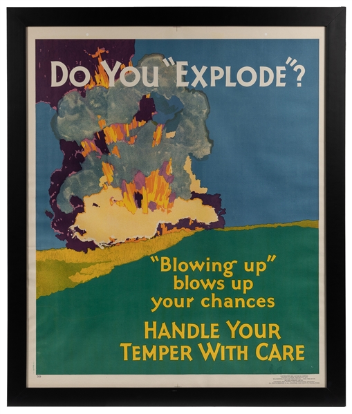  ANONYMOUS. Do You “Explode"? / Handle Your Temper With Care...