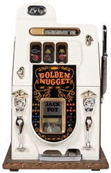  Mills 25 Cent “Golden Nugget" 3-Reel Slot Machine. [Chicago...