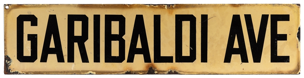  Pair of New York Porcelain Street Signs. Includes New Dorp ...