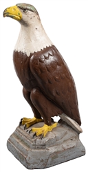  White Eagle Gas Co. Cast Iron Painted Statue of an Eagle. [...