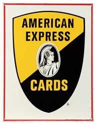  American Express Cards Metal Flange Sign and Hanging Sign. ...