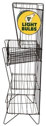  Folding Sales Display Stand for Sylvania Light Bulbs. [Ellw...
