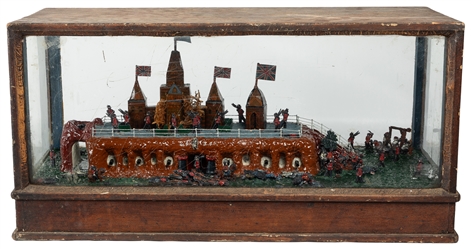  [MODEL/DIORAMA]. Hand-Built and Hand-painted Diorama of a B...