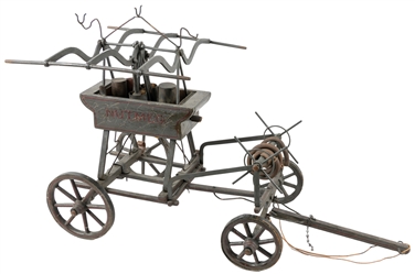  Antique “Nutmeg Firefighter Model Wagon. Circa late 19th/e...