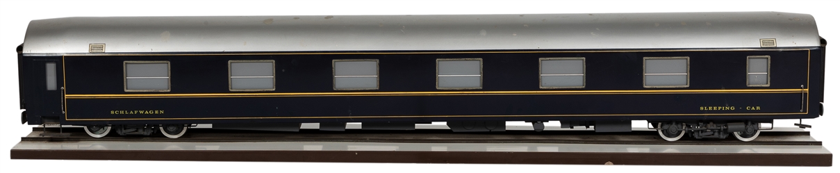  [SALESMAN'S SAMPLE / MODEL]. Model of a Passenger Train Car...