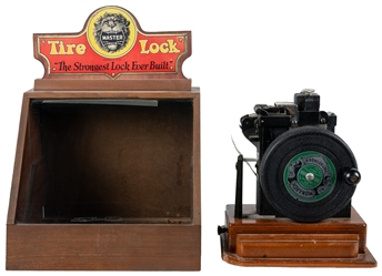  Four Antique Commercial and Advertising Pieces. Including: ...