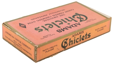  Adams Tutti Frutti Chiclets in Original Box. New York: Amer...