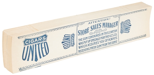  United Cigar Stores Lot of Gum Wrappers. Early 20th century...