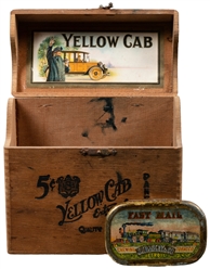  Group of 5 Tobacco-Themed Dimensional Items or Signs. [V.p....