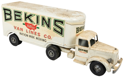  Smith-Miller L. Mack Bekins Van Lines Truck. Length 27 ¾". ...