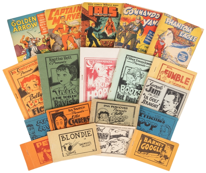  [TIJUANA BIBLES]. Group of 51 “Eight-Pager" Sex Comics. Cir...