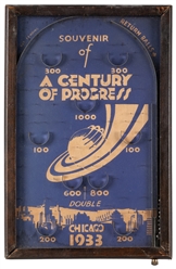  Chicago 1933 “Century of Progress Souvenir Pinball / Bagat...