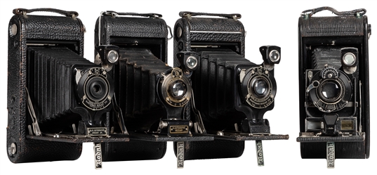 Collection of 20 Kodak Autographic Folding Cameras. Eastman...