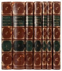  PARRY, William Edward, Sir (1790-1855). A Complete Set of P...