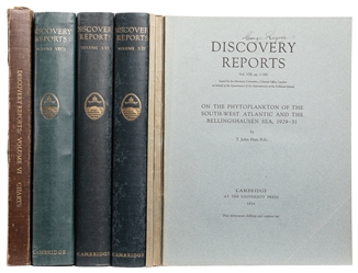  [ANTARCTIC WHALE FISHERY]. [VARIOUS AUTHORS]. Four Volumes ...