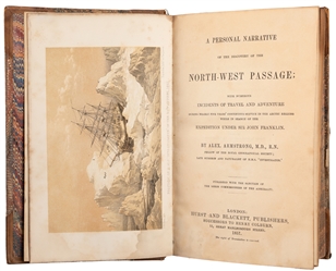  ARMSTRONG, Sir Alexander (1818-1899). A Personal Narrative ...