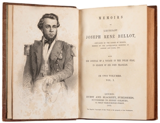  BELLOT, Lieutenant Joseph René (1826-1853). Memoirs of Lieu...