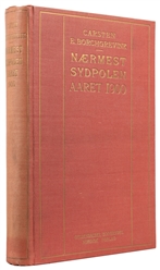  BORCHGREVINK, Carsten Egeberg (1864–1934). Naermest Sydpole...