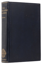  BOYSON, V. F. The Falkland Islands. With Notes on the Natur...