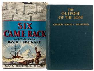  BRAINARD, David L. (1856-1946). Pair of First Editions, One...