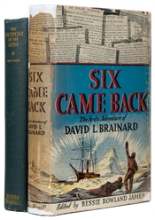  BRAINARD, David L. (1856-1946). Pair of First Editions, One...