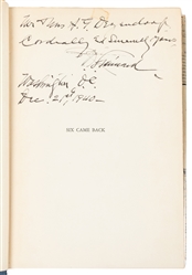  BRAINARD, David L. (1856-1946). Pair of First Editions, One...