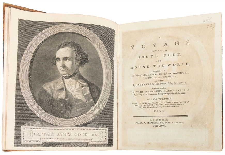  COOK, Captain James (1728-1779). A Voyage towards the South...