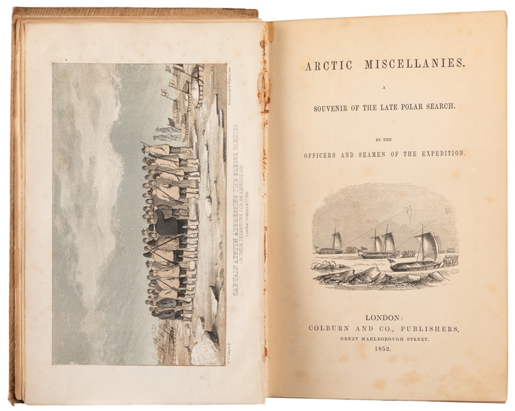  [DONNETT, James L., editor]. Arctic Miscellanies. A Souveni...
